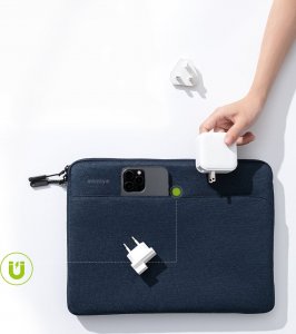 Etui Innostyle INNOSTYLE TORBA NA LAPTOPA 13" WODOODPORNA ETUI OMNIPROTECT SLIM SZARY 8