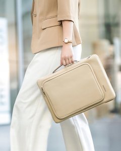 Torba Innostyle INNOSTYLE TORBA NA LAPTOPA 14" WODOODPORNA ETUI CASE OMNIPROTECT BEŻOWA 2