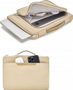Torba Innostyle INNOSTYLE TORBA NA LAPTOPA 14" WODOODPORNA ETUI CASE OMNIPROTECT BEŻOWA 5