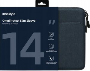Etui Innostyle INNOSTYLE TORBA NA LAPTOPA 14" WODOODPORNA ETUI OMNIPROTECT SLIM NIEBIESKA 16