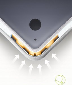 Etui Innostyle TORBA NA LAPTOPA 14" ETUI OMNIPROTECT SLIM SZARY 5