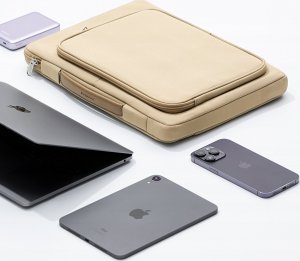 Torba Innostyle INNOSTYLE TORBA NA LAPTOPA 16" WODOODPORNA ETUI CASE OMNIPROTECT BEŻOWA 4