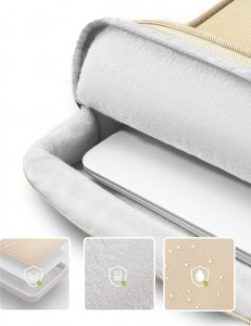 Torba Innostyle INNOSTYLE TORBA NA LAPTOPA 16" WODOODPORNA ETUI CASE OMNIPROTECT BEŻOWA 6