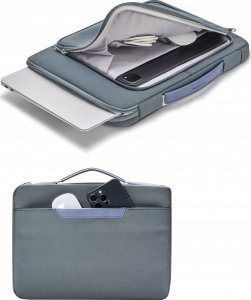 Torba Innostyle INNOSTYLE TORBA NA LAPTOPA 16" WODOODPORNA ETUI CASE OMNIPROTECT SZARA 5