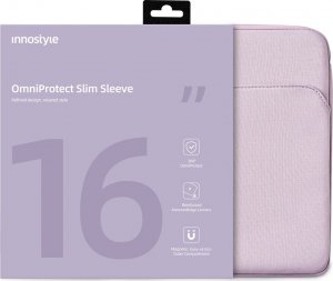 Torba Innostyle INNOSTYLE TORBA NA LAPTOPA 16" WODOODPORNA ETUI OMNIPROTECT SLIM FIOLETOWA 16
