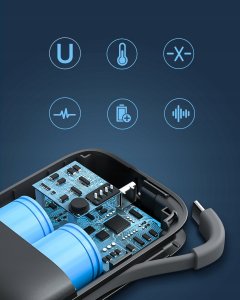 Powerbank Innostyle POWERGO MINI POWERBANK 10000MAH 3X USB USB-C 22,5W Z KABLEM USB-C 6