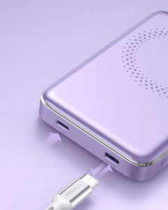 Powerbank Innostyle POWERMAG SLIM szybki POWERBANK INDUKCYJNY DO MAGSAFE 10000MAH FIOLETOWY 11