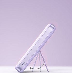 Powerbank Innostyle INNOSTYLE POWERSWITCH SZYBKI POWERBANK INDUKCYJNY DO MAGSAFE 10000MAH STOJAK FIOLETOWY 5