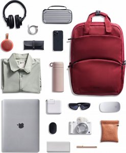 Plecak Innostyle INNOSTYLE PLECAK NA LAPTOPA 15,6 DO SAMOLOTU WODOODPORNY COLORLITE 14L CZERWONY 8