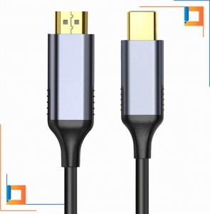 Adapter USB Co2 CO2 KABEL USB-C HDMI PRZEJŚCIÓWKA ADAPTER HUB USB TYP C DO HDMI MHL 8K 60HZ 2M 2