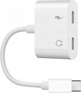 Adapter USB Co2 CO2 ADAPTER 2X USB-C PRZEJŚCIÓWKA KABEL USB TYP C DO SAMSUNG APPLE XIAOMI Z DAC 1