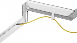 HDWR Uchwyt gazowy na 3 monitory, srebrny z dwoma portami USB, HDWR SolidHand-BG03SU 5