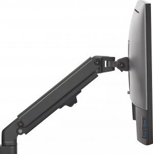 HDWR Uchwyt ścienny na monitor, pojedyncze ramię, czarny, HDWR SolidHand-AW01 3