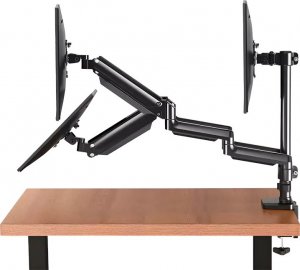 HDWR Uchwyt na trzy monitory ze sprężyną gazową HDWR SolidHand-SG03 4