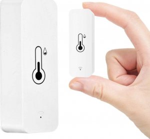 Alogy Inteligentny czujnik WiFi Alogy temperatury i wilgotności Tuya Smart Life Monitor termometr biały 14