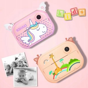 Aparat cyfrowy APARAT NATYCHMIASTOWY CYFROWY FOTOGRAFICZNY POLAROID DLA DZIECI DRUKARKA 2