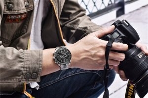 Zegarek BENYAR ZEGAREK MĘSKI BENYAR KLASYCZNY ELEGANCKI CHRONOGRAF DATOWNIK + PUDEŁKO 12