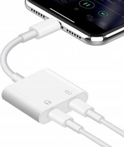 Adapter USB Co2 PRZEJŚCIÓWKA 2X LIGHTNING ADAPTER DO IPHONE X 13 1