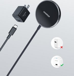 Ładowarka Innostyle MagEase Indukcyjna 15W Czarna (IMWC100GY) 2