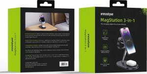 Ładowarka Innostyle MagStation Indukcyjna 3w1 Czarna (IMWC311BLK) 11
