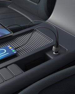 Ładowarka Innostyle INNOSTYLE POWER ON MOCNA SZYBKA ŁADOWARKA SAMOCHODOWA DO TELEFONU 2X USB USB-C 38W CZARNA 8