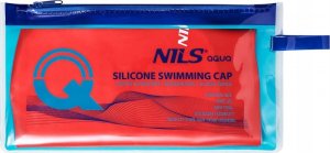 Nils Extreme NQC JEDNOKOLOROWY CZERWONY CZEPEK SILIKONOWY DO DŁUGICH WŁOSÓW NILS AQUA 2