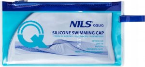 Nils Extreme NQC JEDNOKOLOROWY SL01 SZARY CZEPEK SILIKONOWY NILS AQUA 3