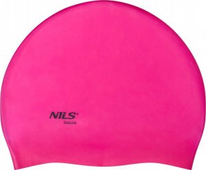 Nils Extreme NQC JEDNOKOLOROWY PK01 RÓŻOWY CZEPEK SILIKONOWY NILS AQUA 2