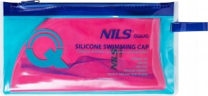 Nils Extreme NQC JEDNOKOLOROWY PK01 RÓŻOWY CZEPEK SILIKONOWY NILS AQUA 3