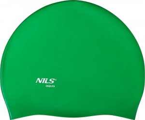 Nils Extreme NQC JEDNOKOLOROWY GR02 ZIELONY CZEPEK SILIKONOWY NILS AQUA 2