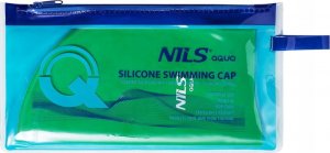 Nils Extreme NQC JEDNOKOLOROWY GR02 ZIELONY CZEPEK SILIKONOWY NILS AQUA 3