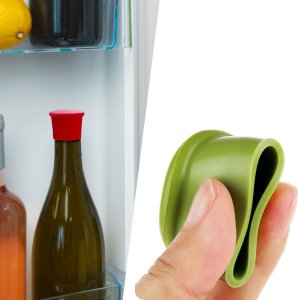 Heckermann Zestaw 10x Zatyczka silikonowa korek do butelek ŻÓŁTA 9