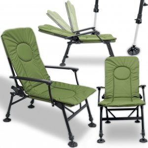 Heckermann Fotel krzesło wędkarskie składane karpiowe Heckermann DS-CS01 1