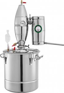 Robot kuchenny Heckermann Destylator nierdzewny do alkoholu 20L model: NGZLQ20L 5