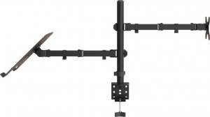 vidaXL Uchwyt biurkowy na monitor 13" - 27" i laptopa (358005) 3