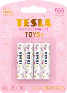 Tesla TESLA bateria alkaliczna R3 (AAA) TOYS+ GIRL [4x120] 4 szt 2