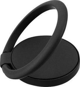 UCHWYT TELEFONU STOJAK FLAT UNIWERSALNY VEGA CZARNY RING HOLDER BLACK 2