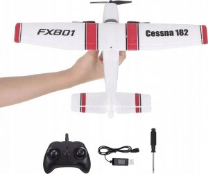 Samolot zdalnie sterowany OEM ZDALNIE STEROWANY SAMOLOT FX801 CESSNA 182 RC MOTOSZYBOWIEC 4