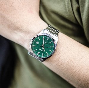 Zegarek Casio Zegarek Męski Casio Mtp-Vd03D-3A1 Green + Box 6