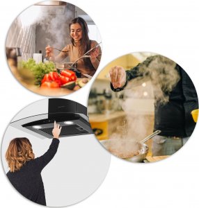 Okap Berdsen Okap kuchenny 60 cm Czarny Berdsen BT-216 10