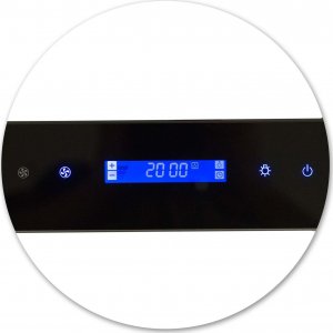 Okap Berdsen Okap kuchenny 60 cm czarny Berdsen BE-60E 4