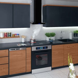 Okap Berdsen Okap kuchenny 60 cm czarny Berdsen BE-60E 8