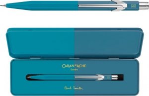Caran d`Arche Ołówek Mechaniczny 8440,5Mm, Paul Smith Ed4 W Pudełku Cyan/Steel 3