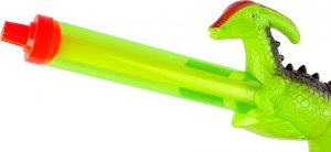 Pistolet Na Wodę 40 cm Dinozaur Zielony Ogród Zabawka 3