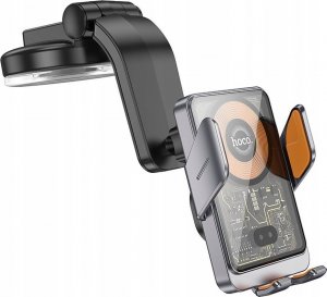 Hoco HOCO uchwyt samochodowy indukcyjny do szyby / deski 15W HW8 czarny 8