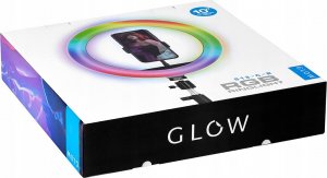 Lampa pierścieniowa Activeshop GLOW lampa pierścieniowa ring 10" RGB bsc ze statywem 10W 13