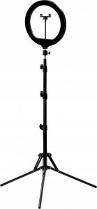 Lampa pierścieniowa Activeshop GLOW lampa pierścieniowa ring 10" RGB bsc ze statywem 10W 2