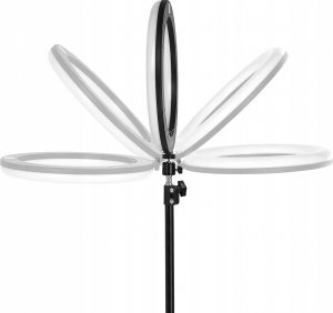 Lampa pierścieniowa Activeshop GLOW lampa pierścieniowa ring 13" RGB bsc ze statywem 10W 5