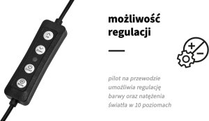 Lampa pierścieniowa Activeshop GLOW lampa pierścieniowa ring 13" bsc ze statywem 10W 17