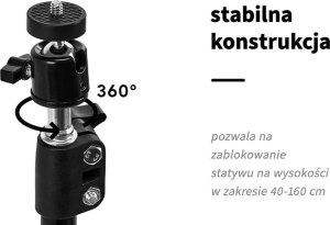 Lampa pierścieniowa Activeshop GLOW lampa pierścieniowa ring 13" bsc ze statywem 10W 19